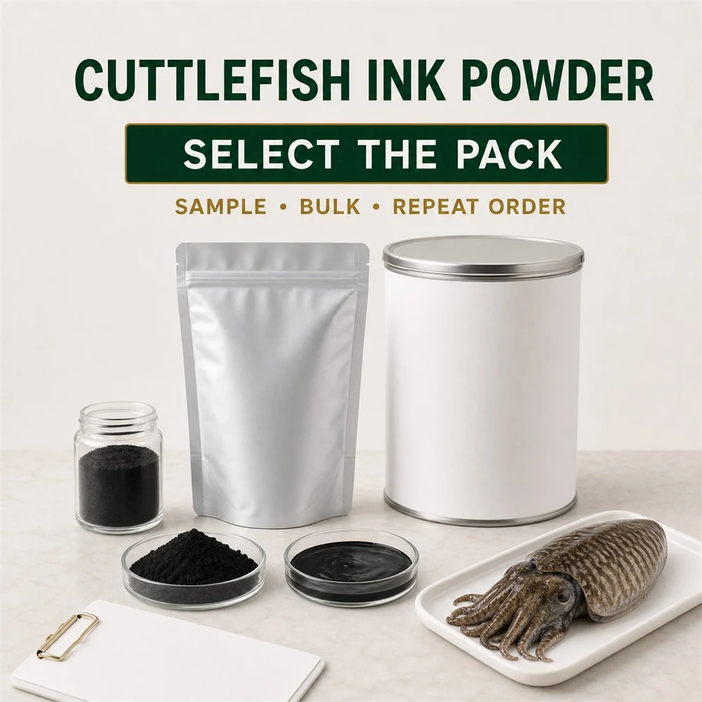 Cuttlefish Powder application and project presentation