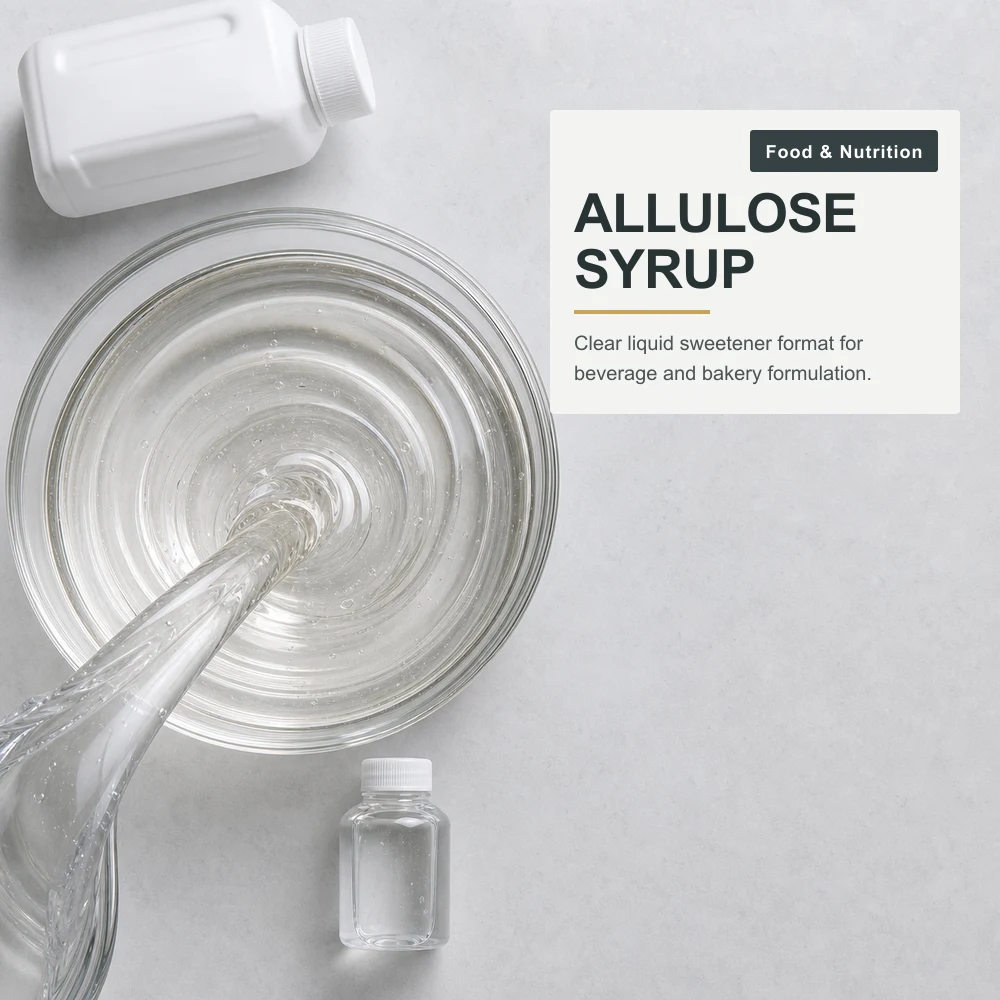 Allulose Syrup product sourcing presentation