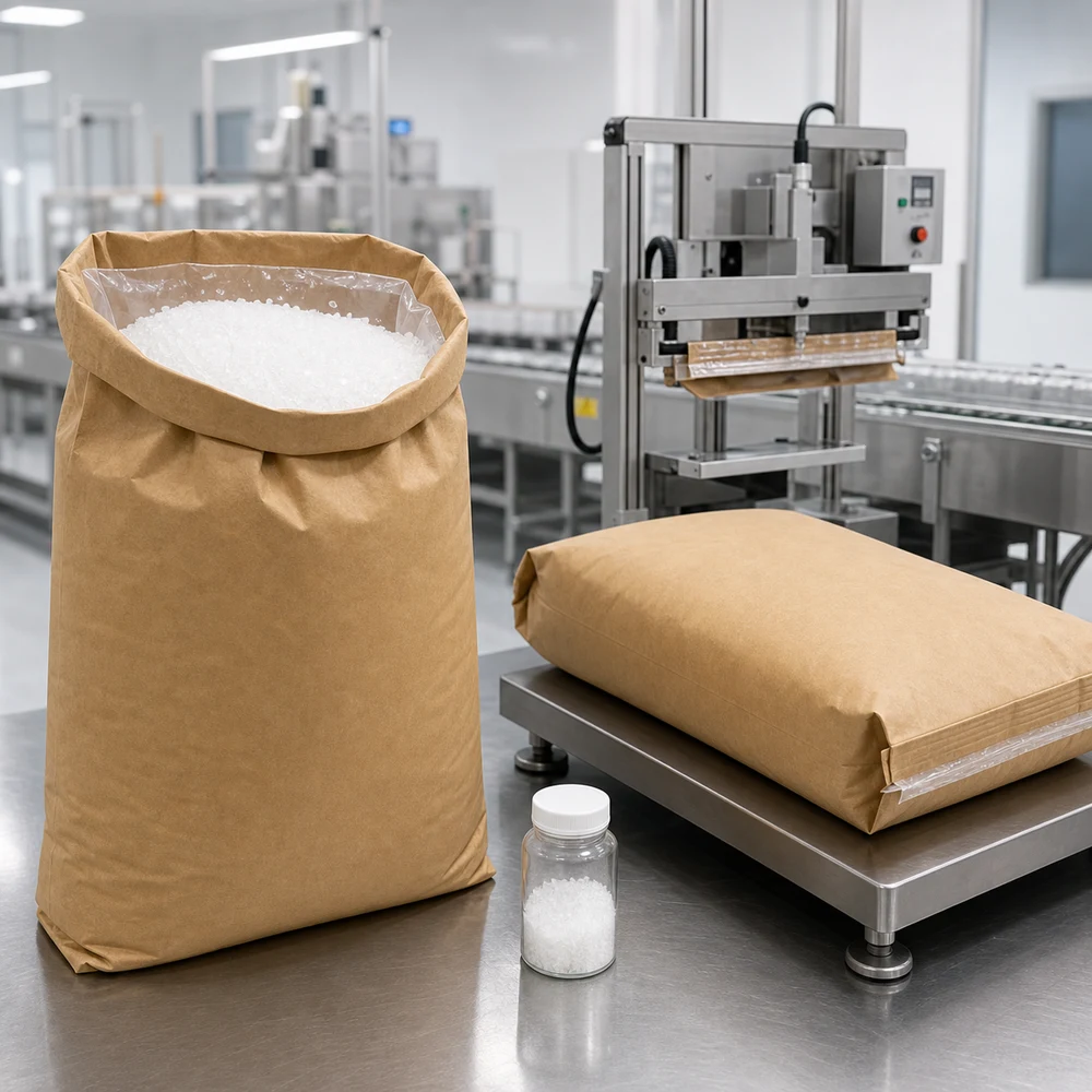 Instant Crystalline Erythritol packaging and supply presentation