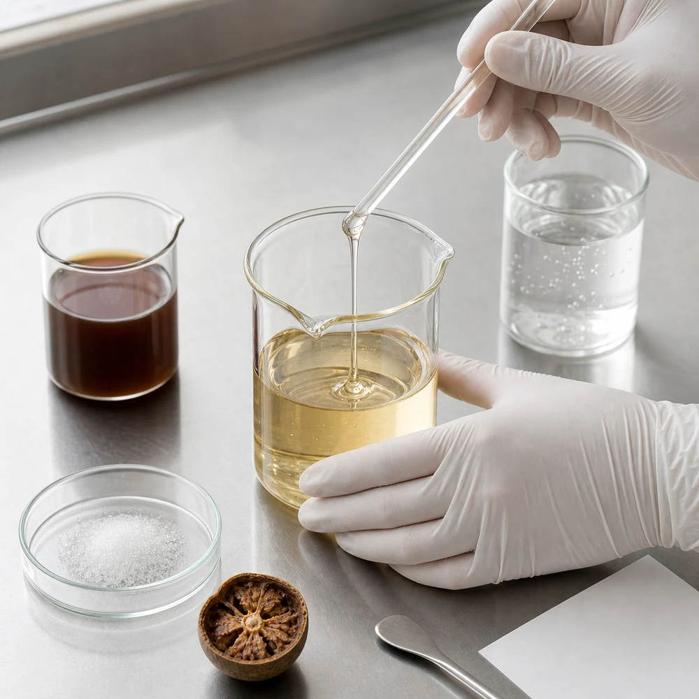 Allulose and Monk Fruit Liquid Sweetener Blend product format presentation
