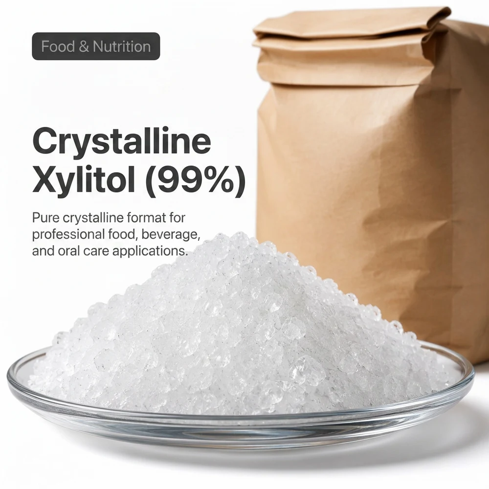 Crystalline Xylitol 99% product sourcing presentation