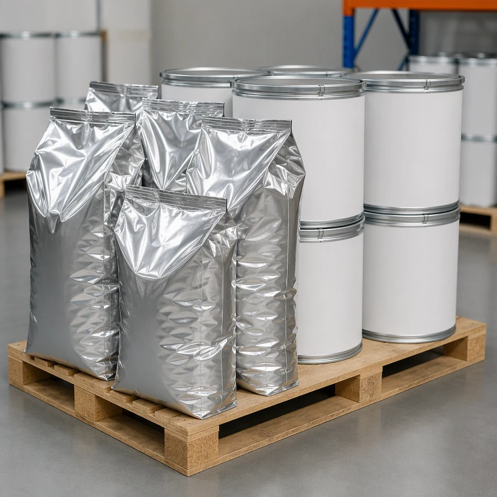 Acetyl-L-Carnitine (ALCAR) packaging and supply presentation