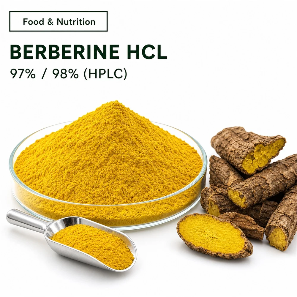Berberine HCl 97%-98% product sourcing presentation