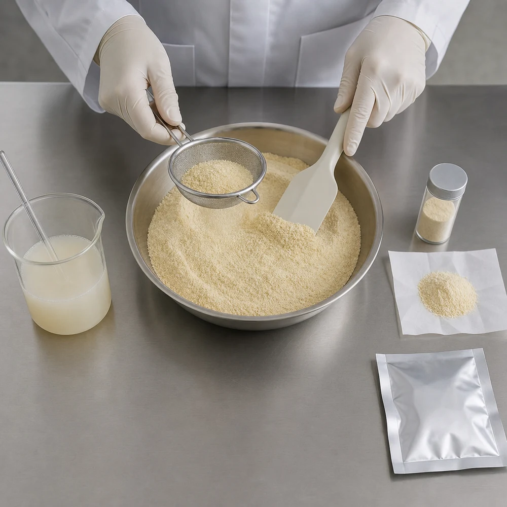 Liposomal Vitamin D3 and K2 Composite Microspheres product format presentation