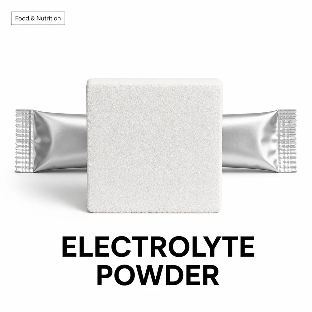 Electrolyte Drink Powder product sourcing presentation