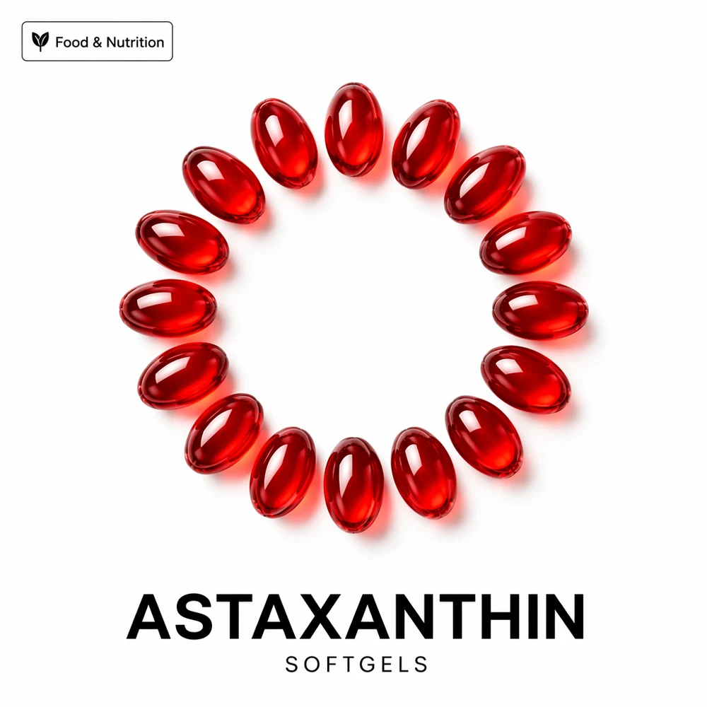 Astaxanthin Softgel Capsules product sourcing presentation