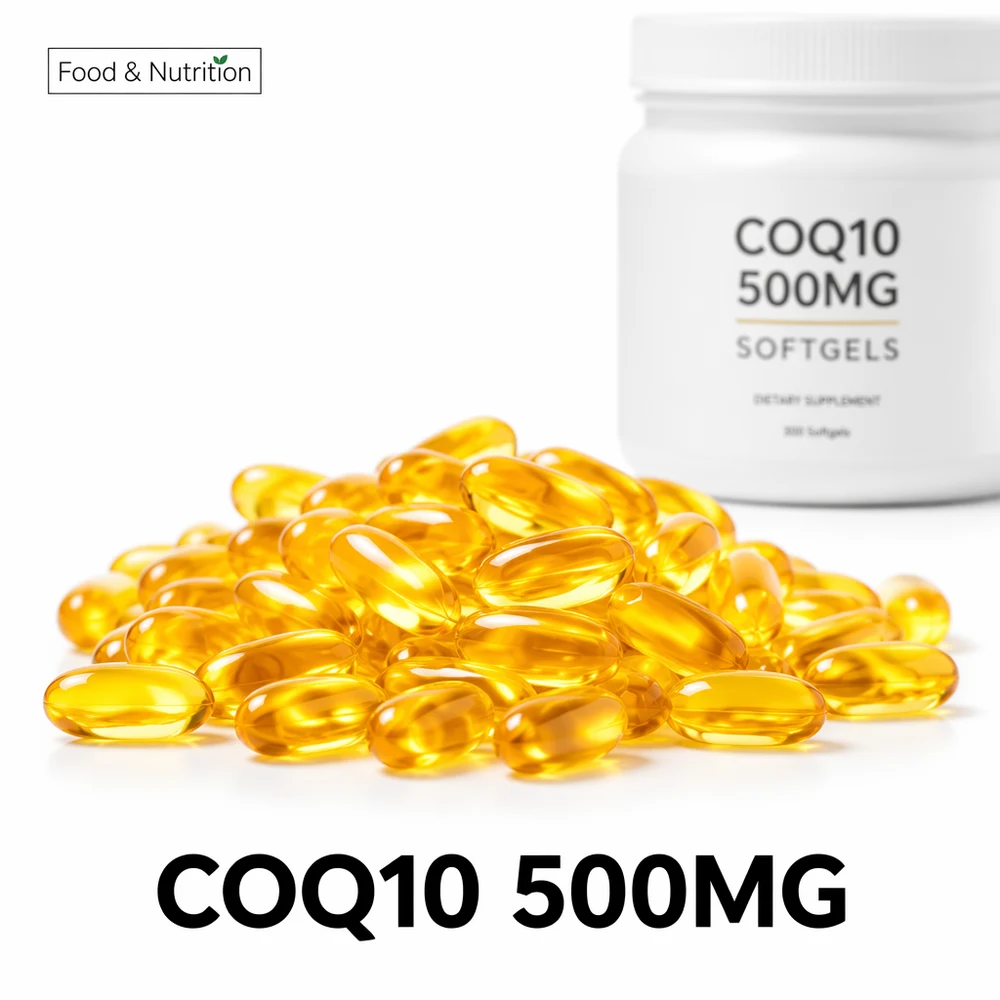 Coenzyme Q10 Softgel Capsules product sourcing presentation