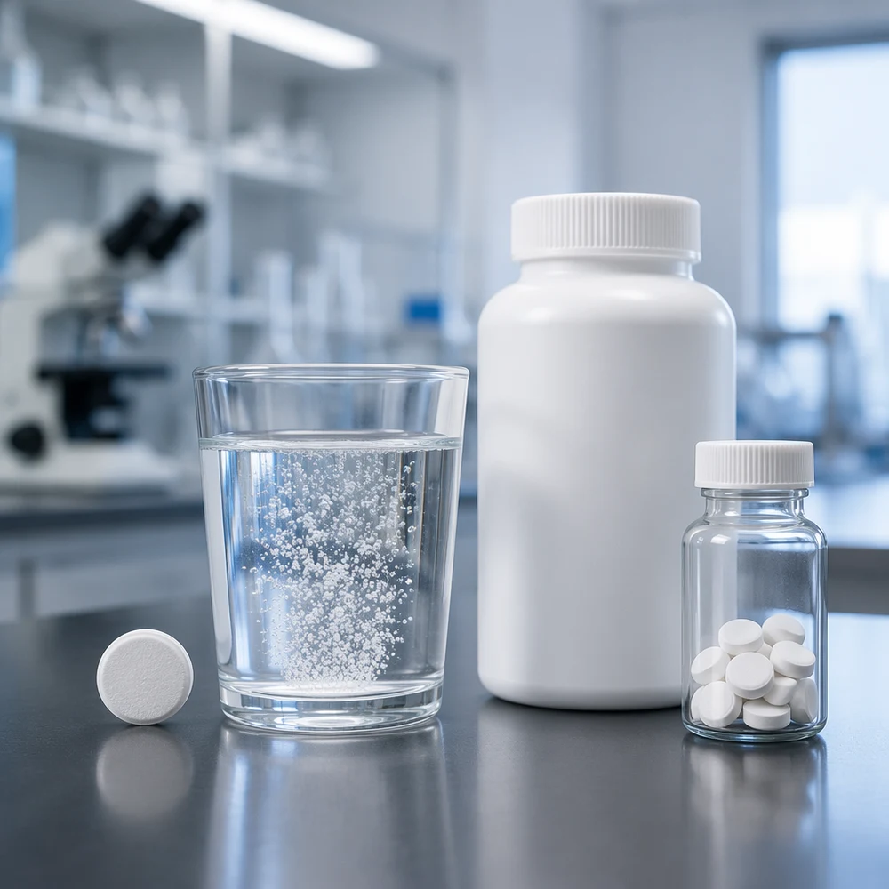 Molecular Hydrogen Tablets application and project presentation