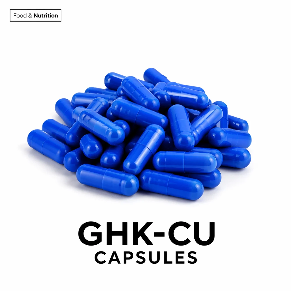Copper Peptide Capsules product sourcing presentation