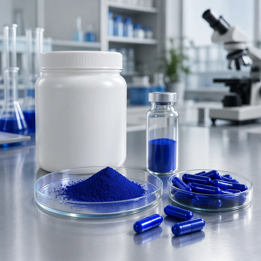 Copper Peptide Capsules application and project presentation