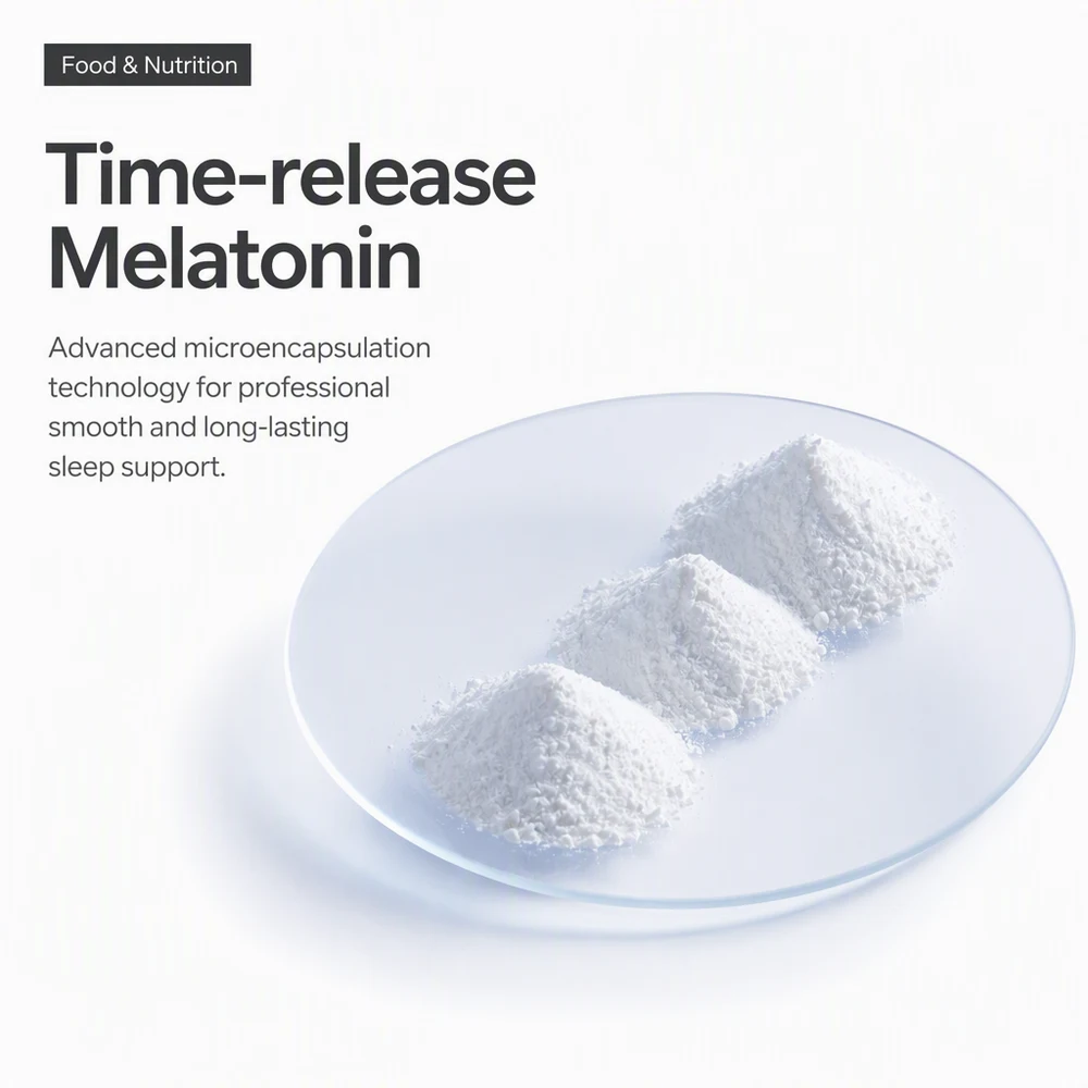 Microencapsulated Melatonin Powder product sourcing presentation