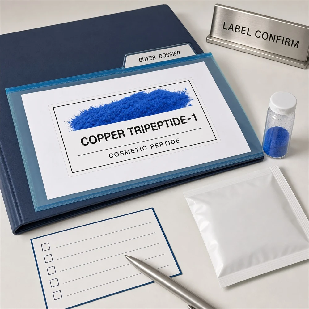 Copper Tripeptide-1 product format presentation