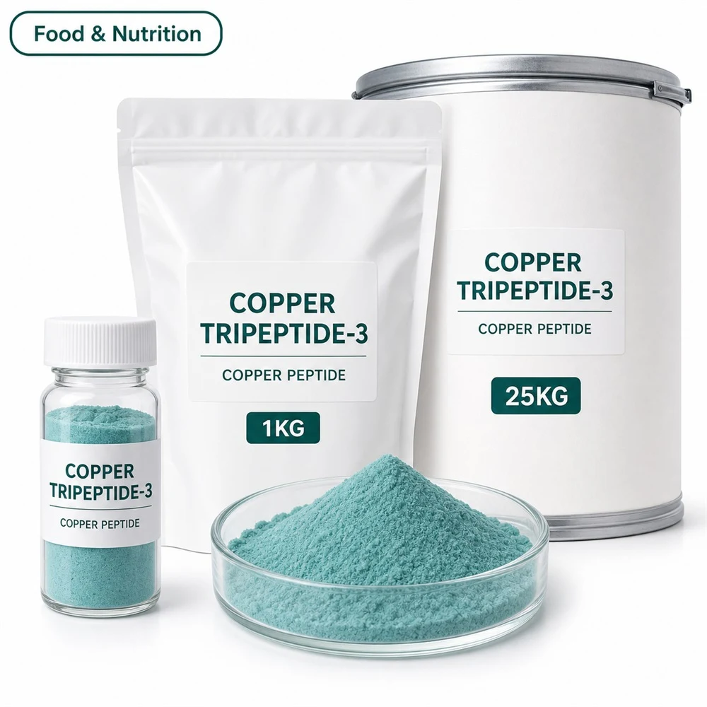 Copper Tripeptide-3 Topical Powder product sourcing presentation