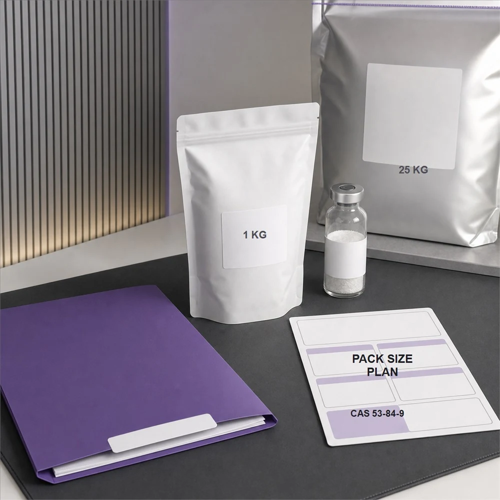 Oxidized NAD+ Coenzyme Powder ingredient and specification presentation
