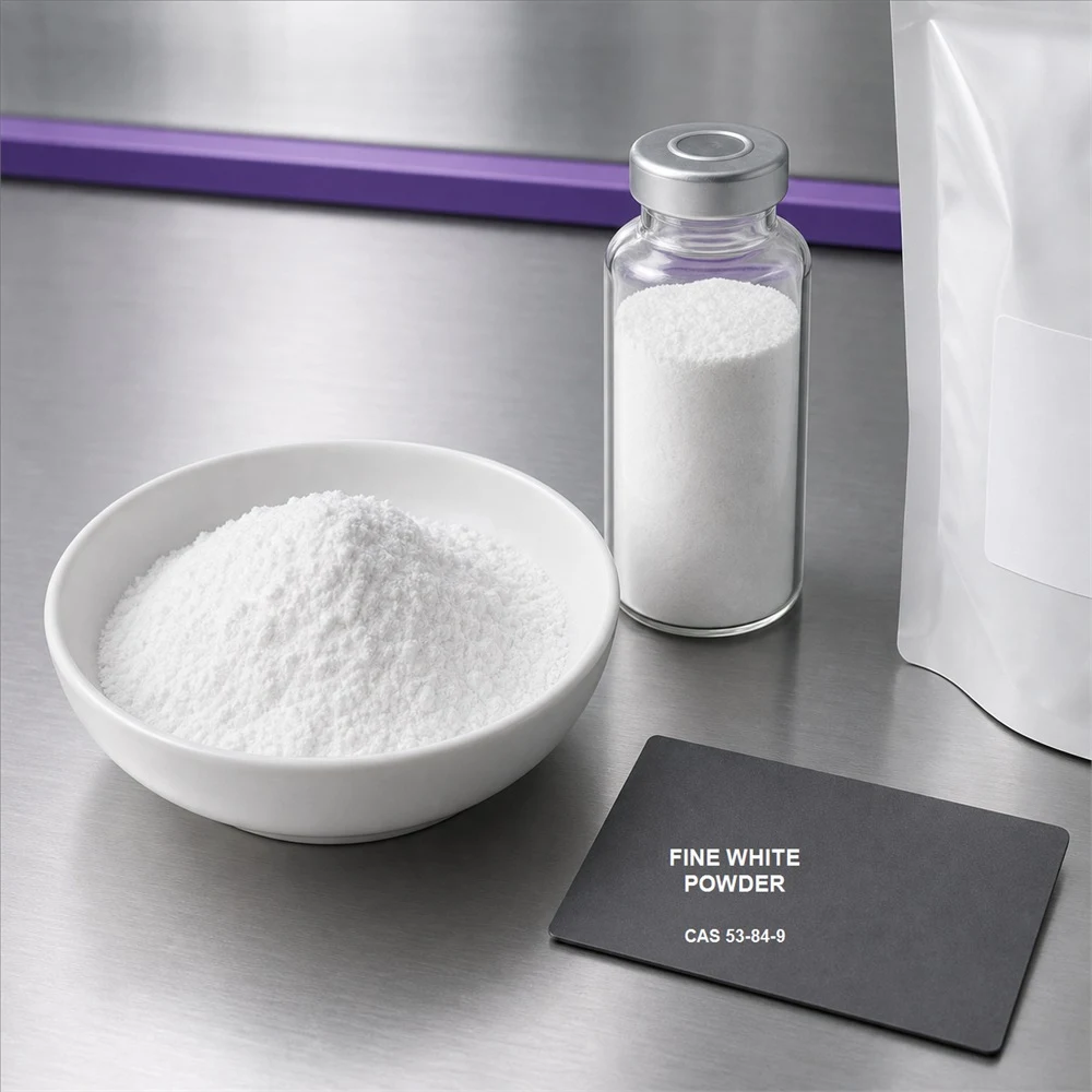 Oxidized NAD+ Coenzyme Powder packaging and supply presentation