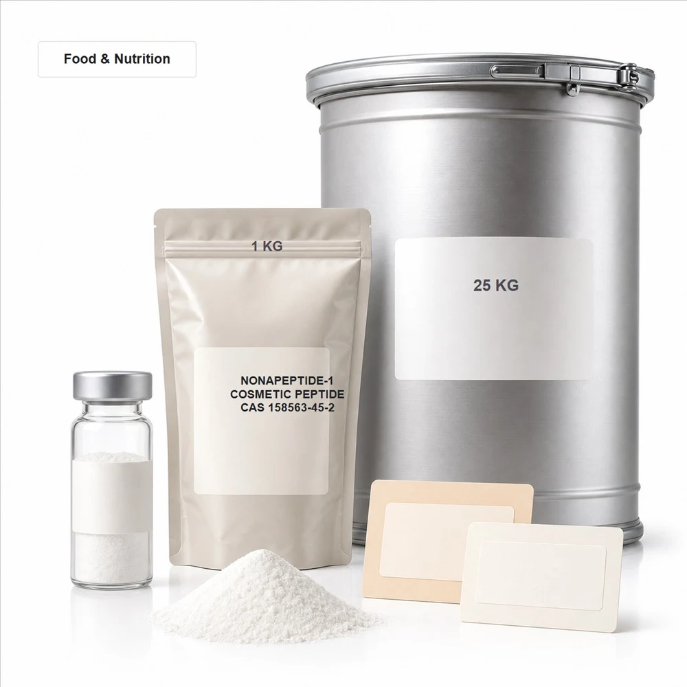 Nonapeptide-1 Cosmetic Base Material product sourcing presentation