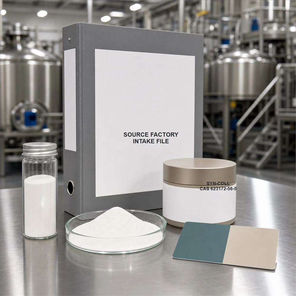 SYN-COLL Complex ingredient and specification presentation
