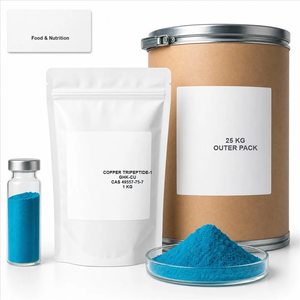 Copper Peptide Powder CAS 49557-75-7 product sourcing presentation