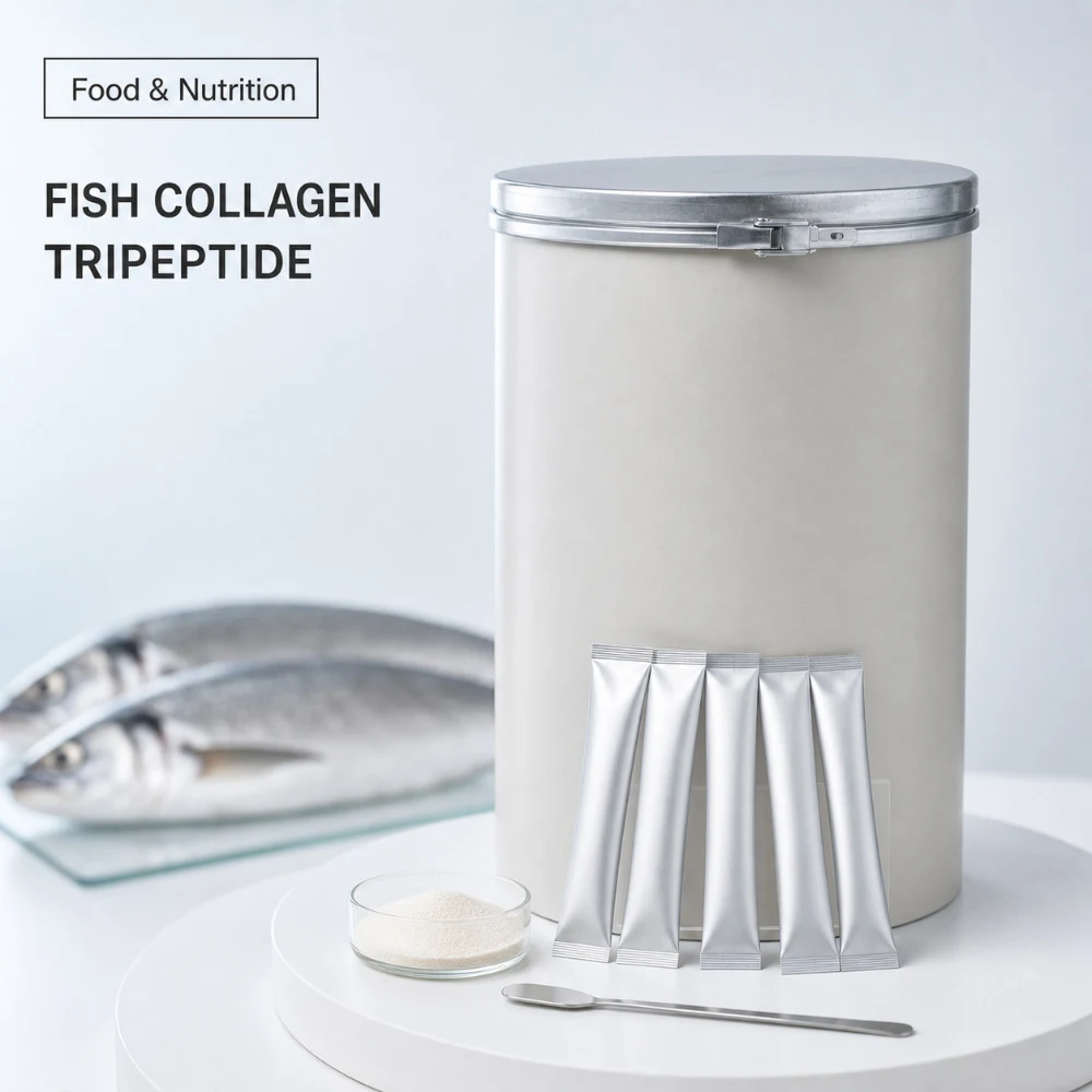 Ultra-Low Molecular Weight Fish Collagen Tripeptide Powder product sourcing presentation