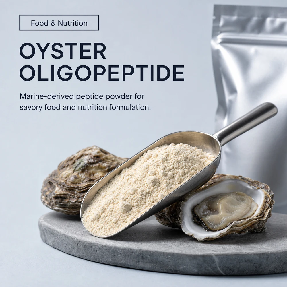 Oyster Oligopeptide product sourcing presentation