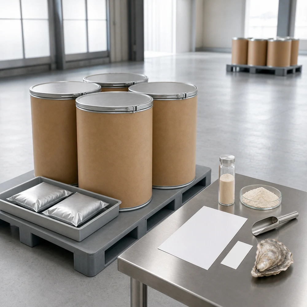 Oyster Oligopeptide quality and documentation presentation