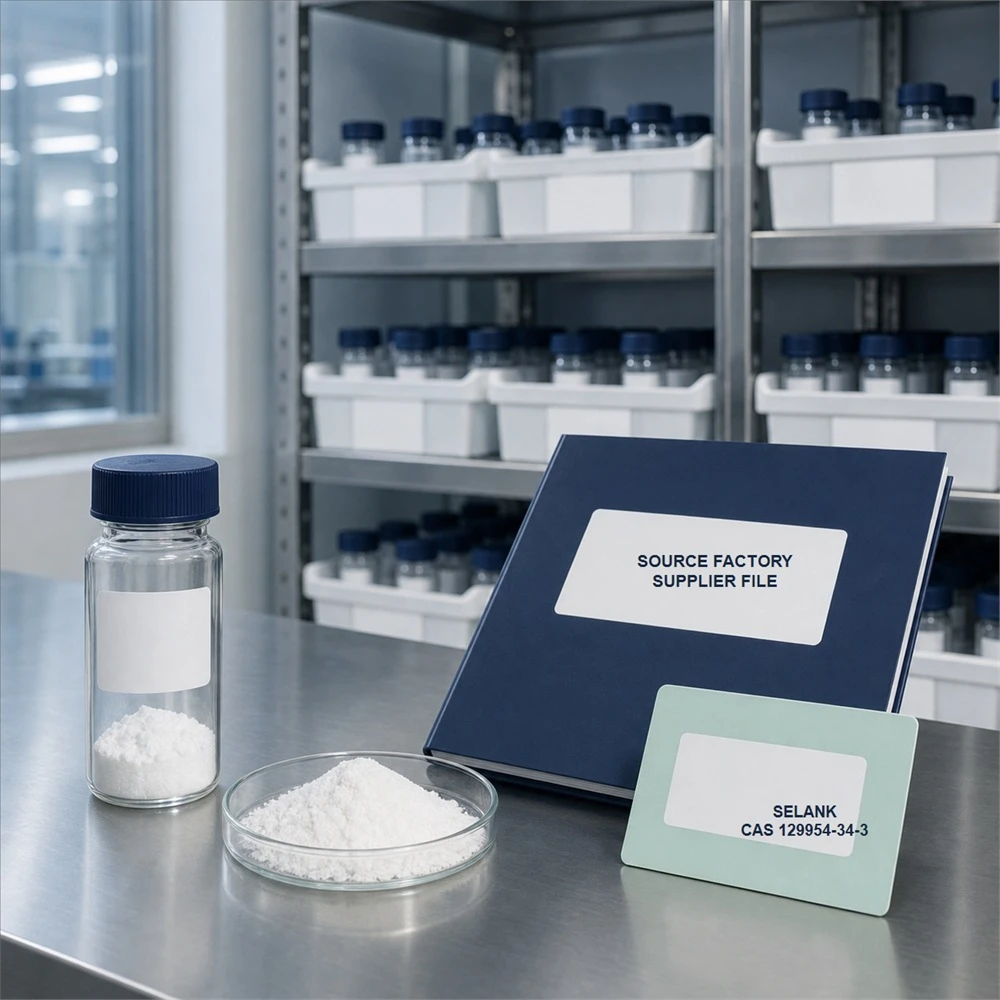 Selank Peptide for Qualified B2B Project Review ingredient and specification presentation