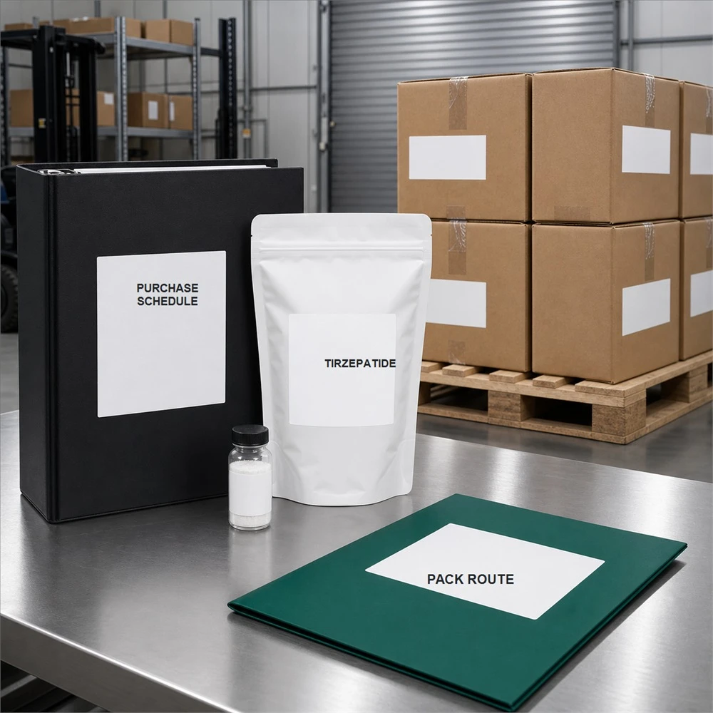 Tirzepatide Peptide for Qualified B2B Project Review product format presentation