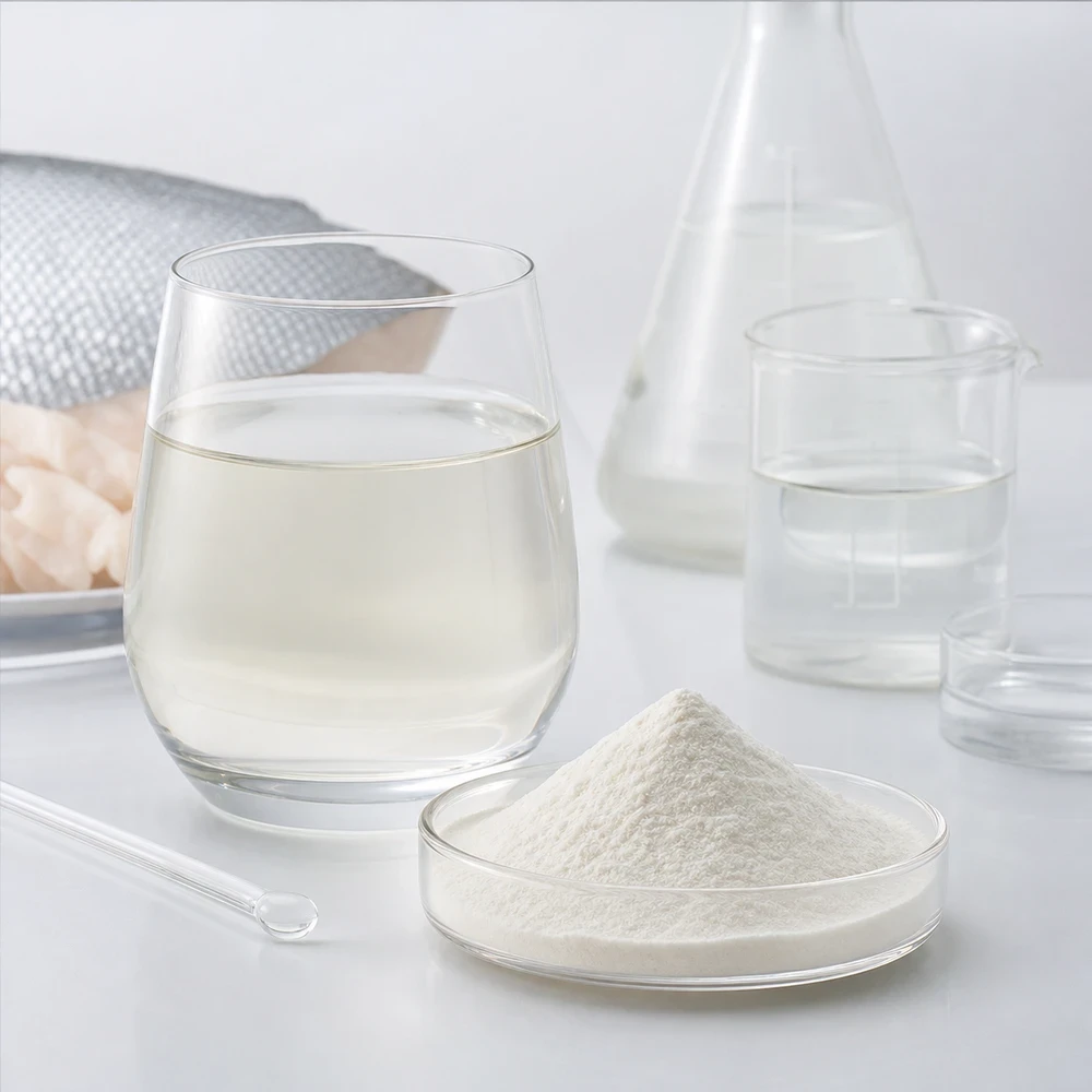 Fish Collagen Peptide Ingredient for Formulation Review product format presentation