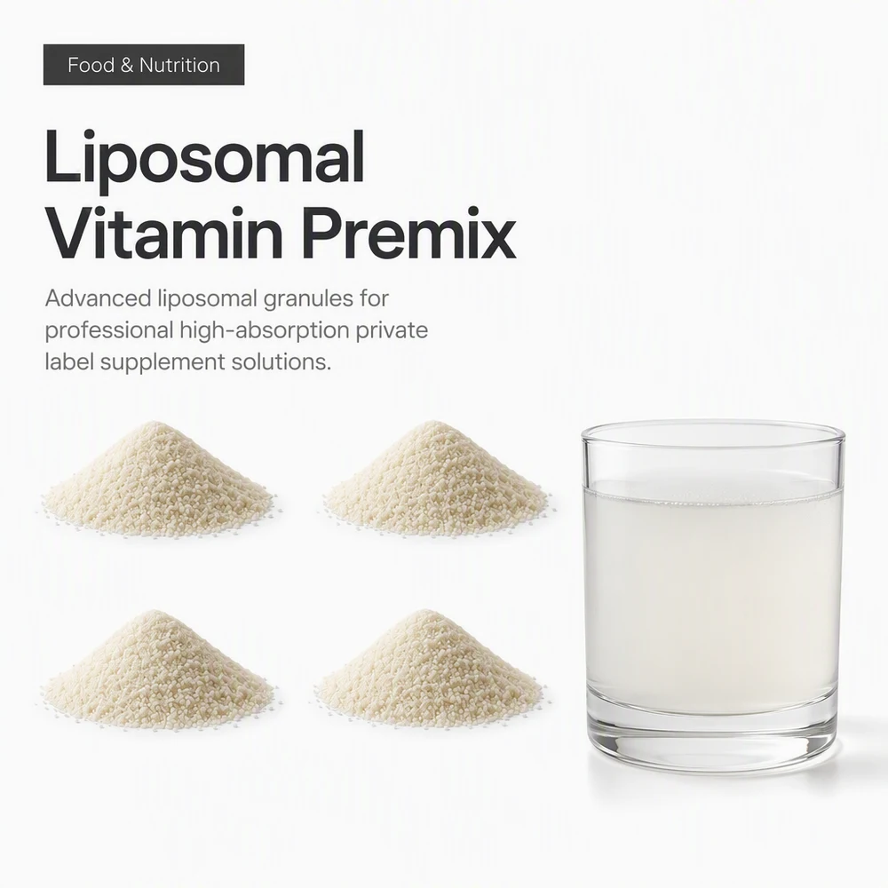 Liposomal Vitamin Premix Granules product sourcing presentation