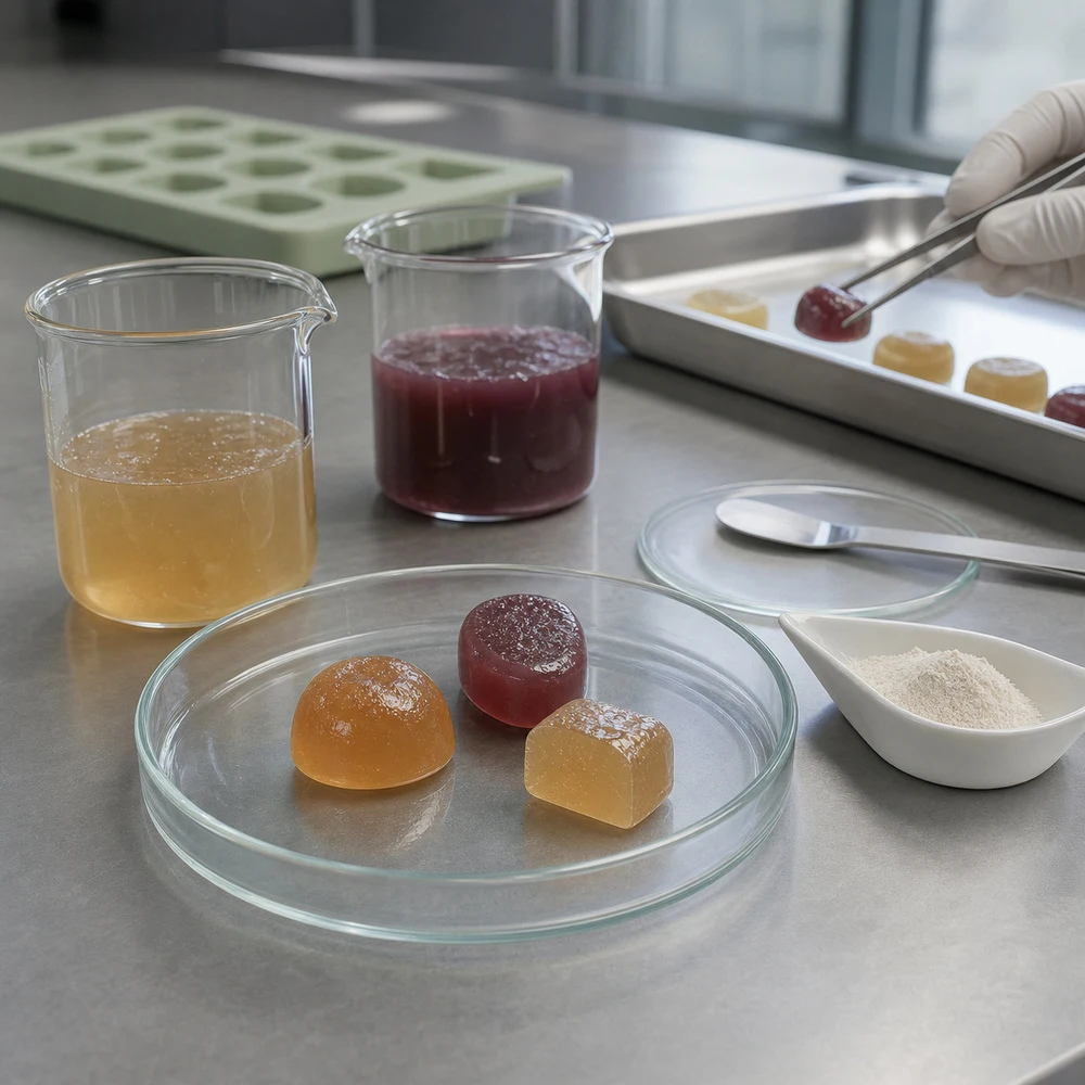 Plant-Based Gummy Custom Manufacturing Service product format presentation