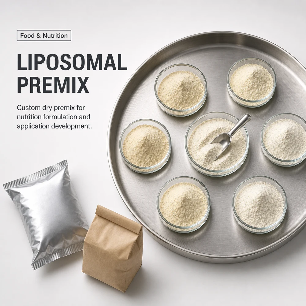 Custom Liposomal Premix Formulation product sourcing presentation