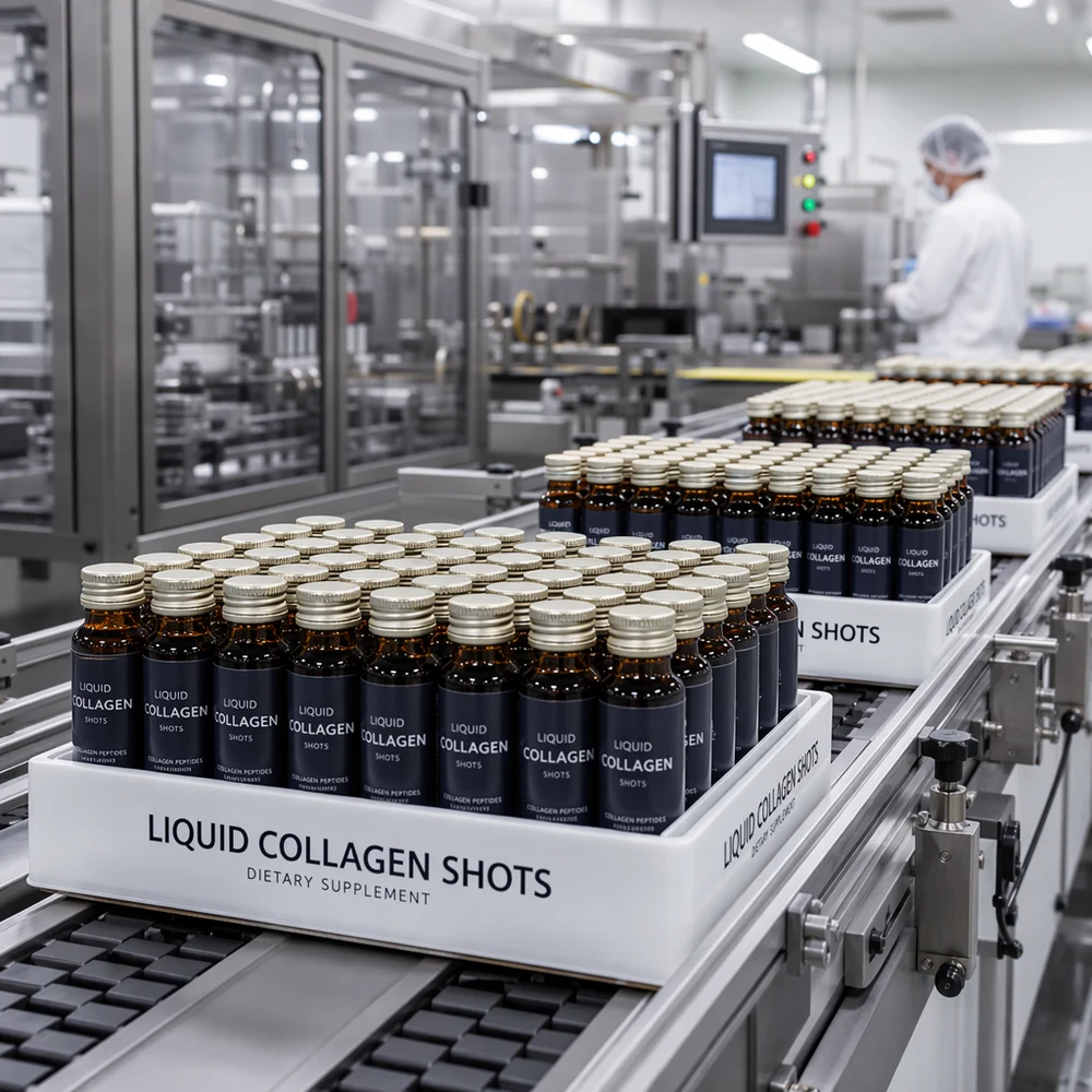 Collagen Oral Liquid OEM/ODM packaging and supply presentation