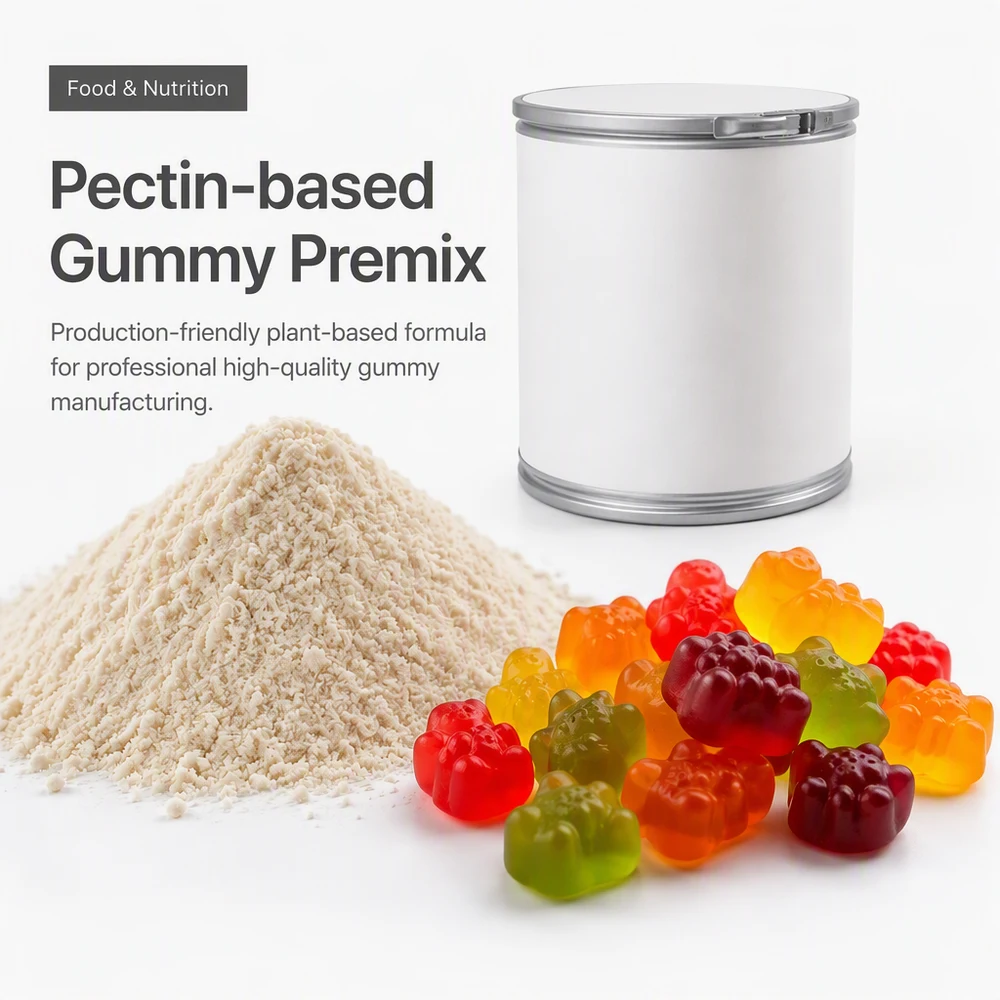 Pectin-Based Functional Gummy Premix product sourcing presentation