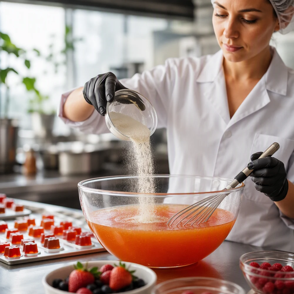 Pectin-Based Functional Gummy Premix application and project presentation