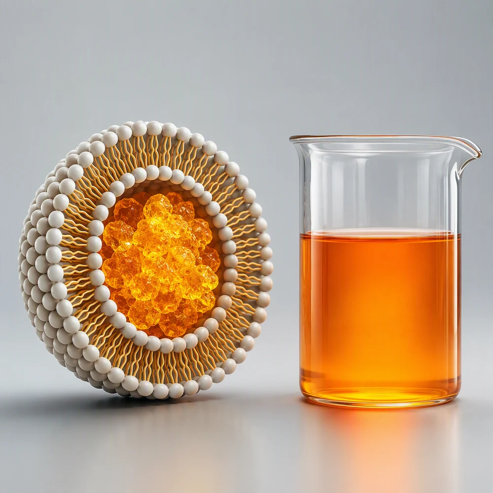 Liposomal Curcumin Liquid Premix ingredient and specification presentation