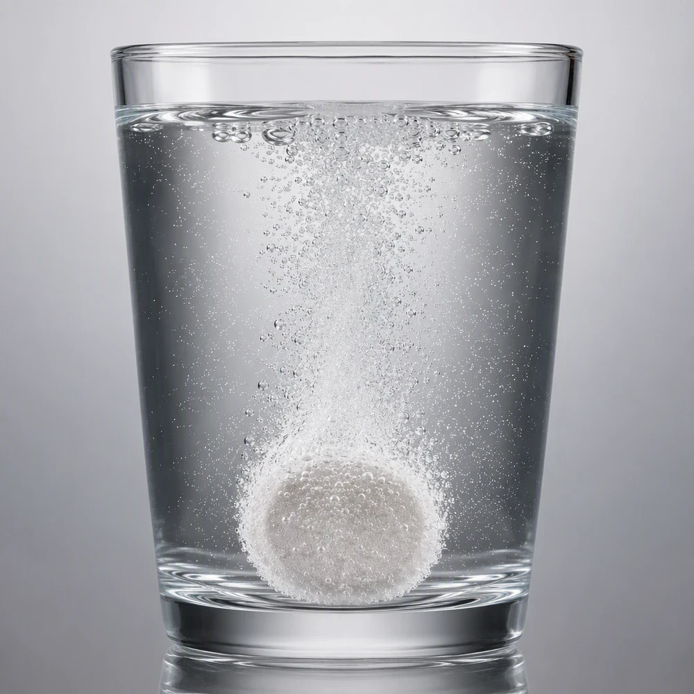 Custom Effervescent Tablet Premix for OEM/ODM Projects ingredient and specification presentation