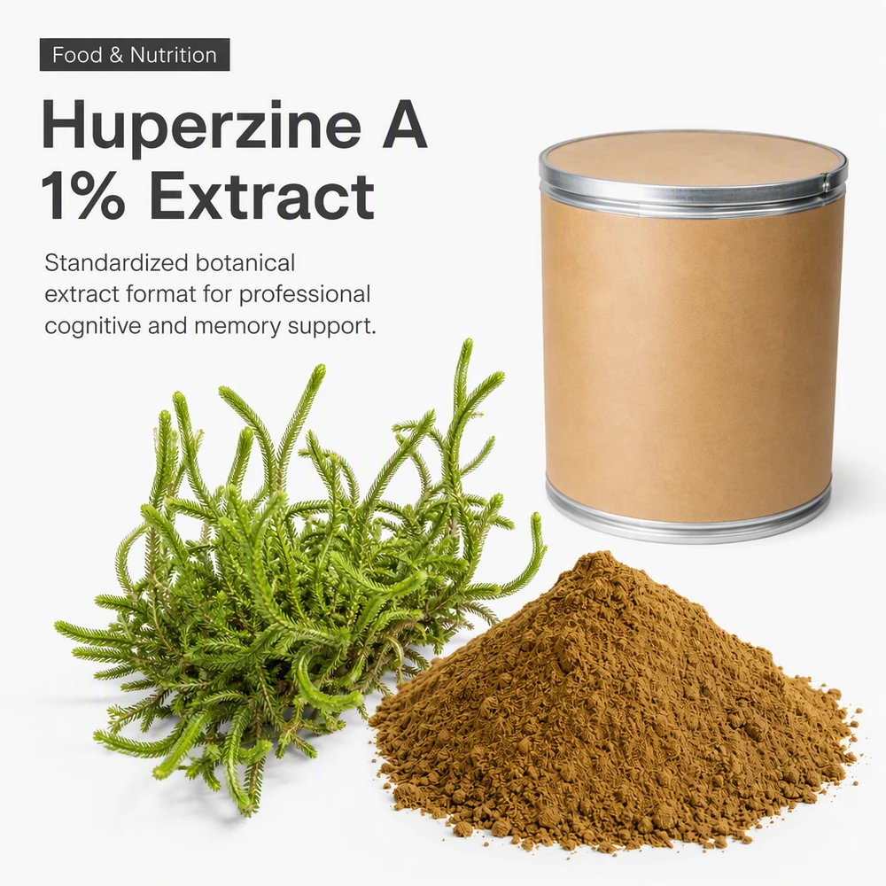 Huperzia Serrata Extract with 1% Huperzine A for Botanical Ingredient Review