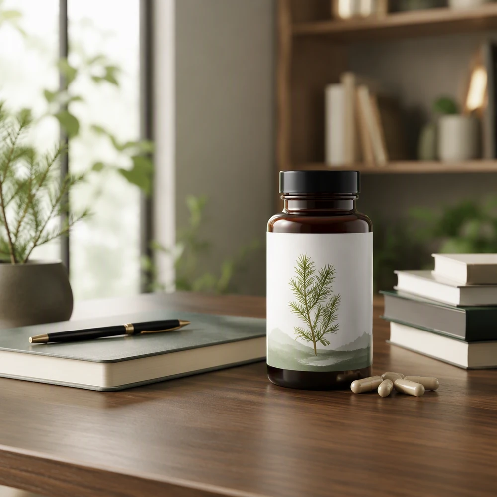 Huperzia Serrata Extract with 1% Huperzine A for Botanical Ingredient Review application and project presentation