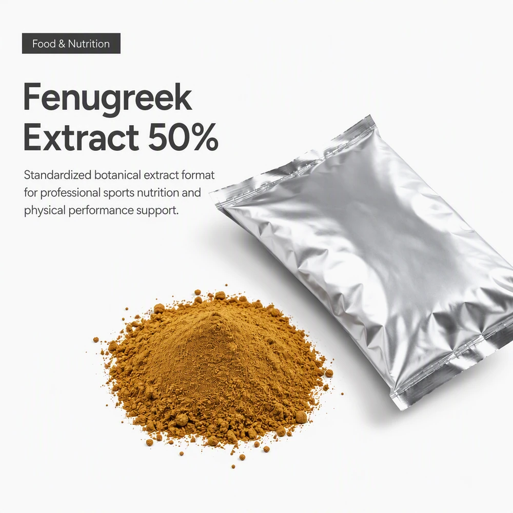 Fenugreek Extract with 50% Furostanol Saponins for Botanical Projects