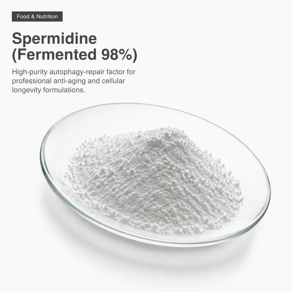 Fermentation-Derived Spermidine 98% for Nutrition Formulation Review product sourcing presentation