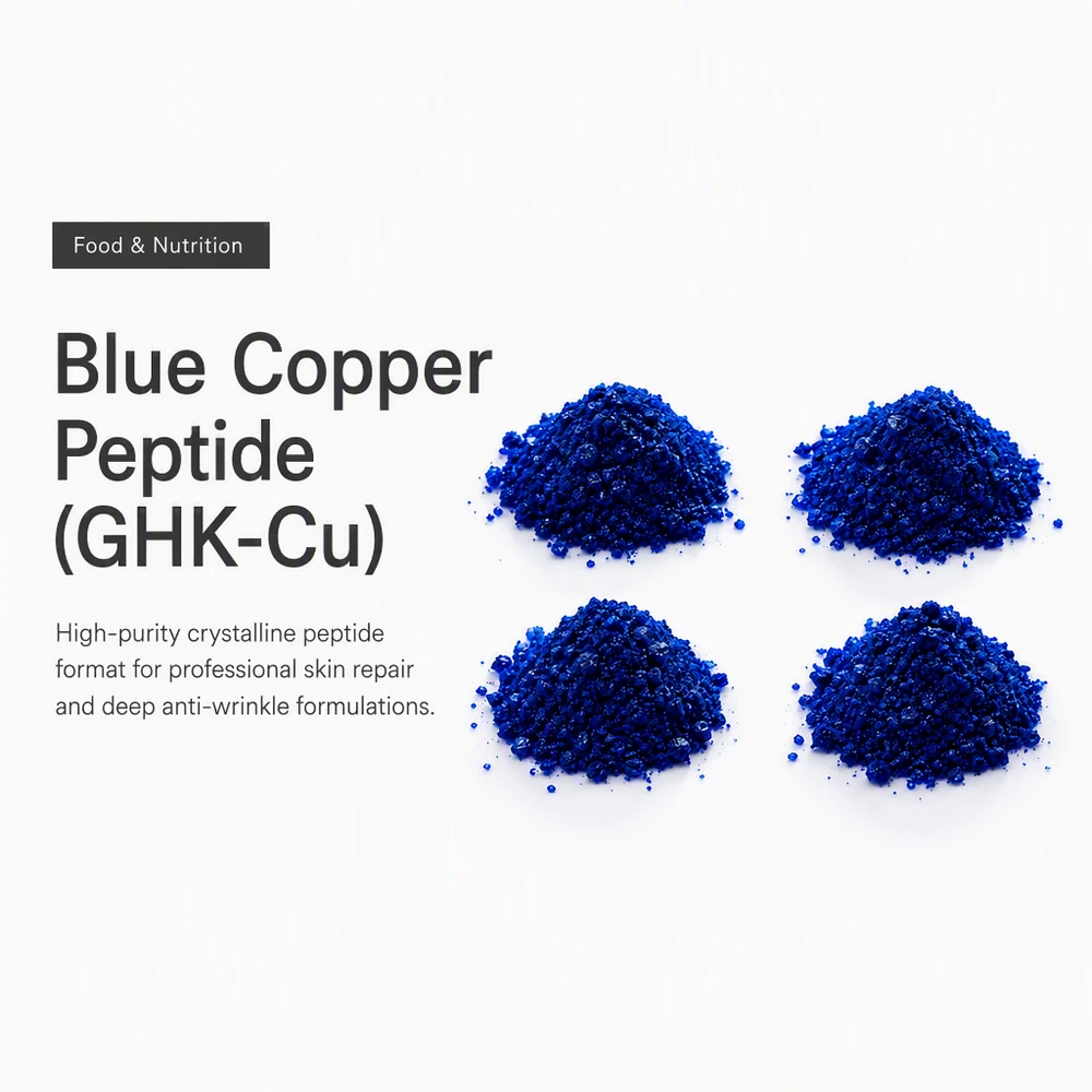 GHK-Cu 99% High-Purity Crystals for Advanced Cosmetic Formulations product sourcing presentation