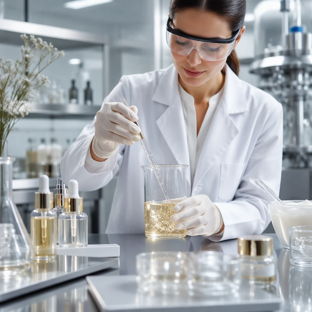 Palmitoyl Tripeptide-1 Powder for Cosmetic Active Formulation Projects application and project presentation