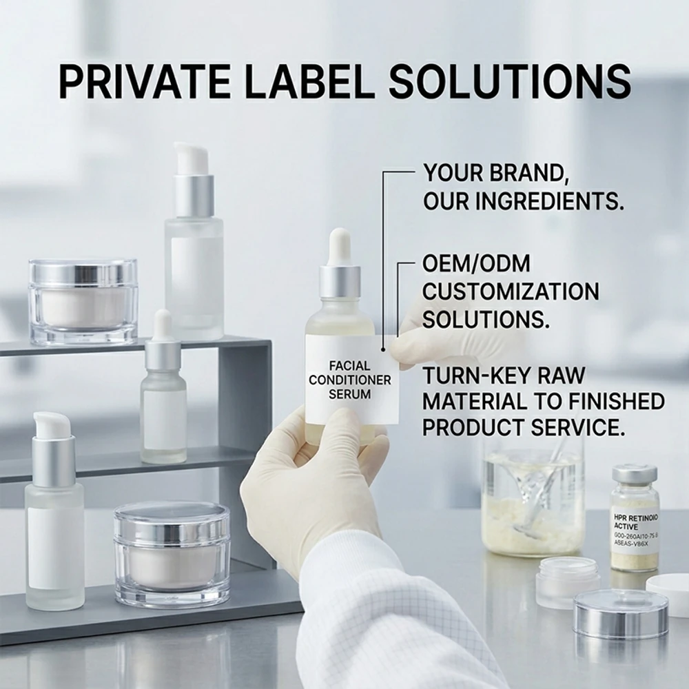 HPR 10% Oil-Soluble Retinoid Blend for Advanced Cosmetic Formulation packaging and supply presentation
