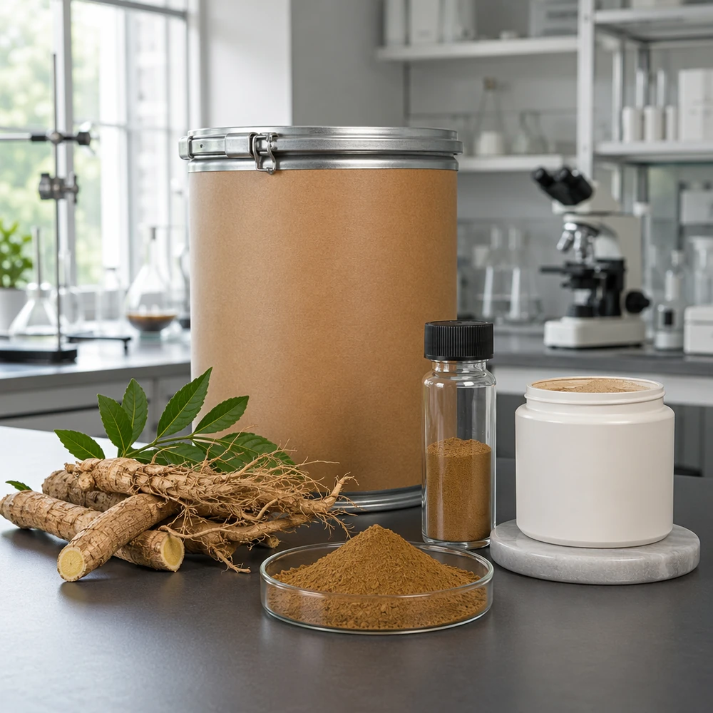 1% Marker Tongkat Ali Botanical Extract for Ingredient Sourcing Projects application and project presentation