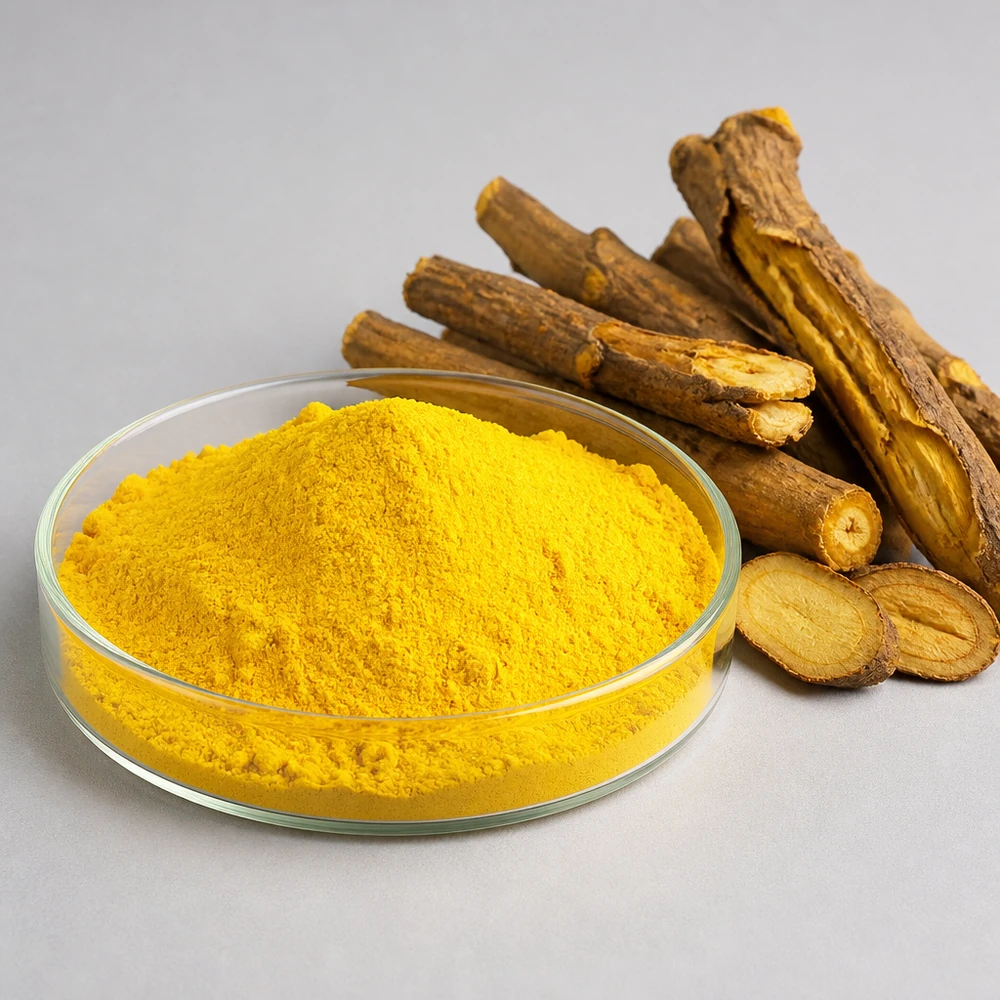 Berberine Hydrochloride 98% Powder for Botanical Ingredient Sourcing ingredient and specification presentation