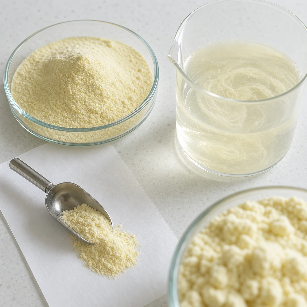 Instant Polydextrose Powder for Food and Beverage Formulation product format presentation