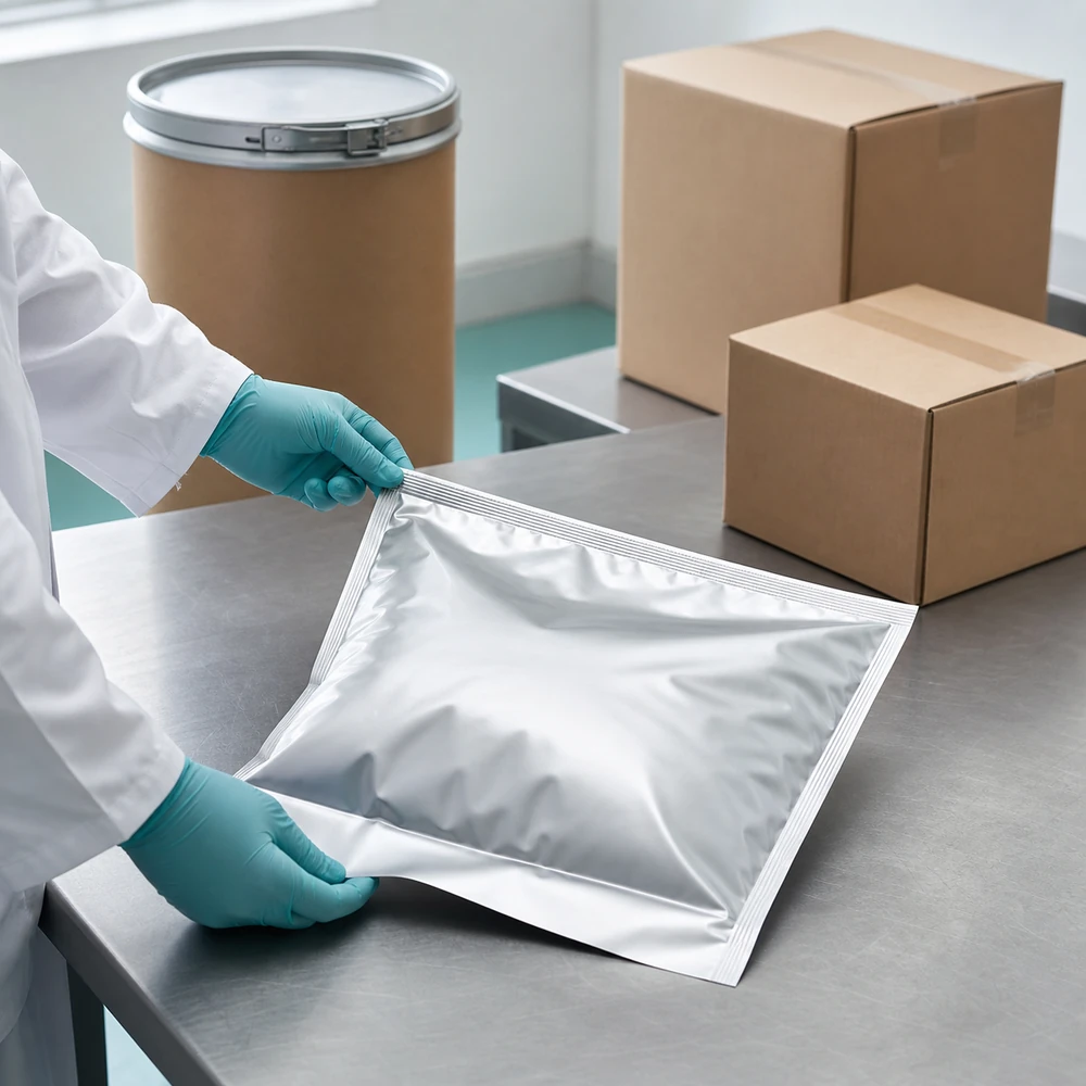 Instant Polydextrose Powder for Food and Beverage Formulation packaging and supply presentation