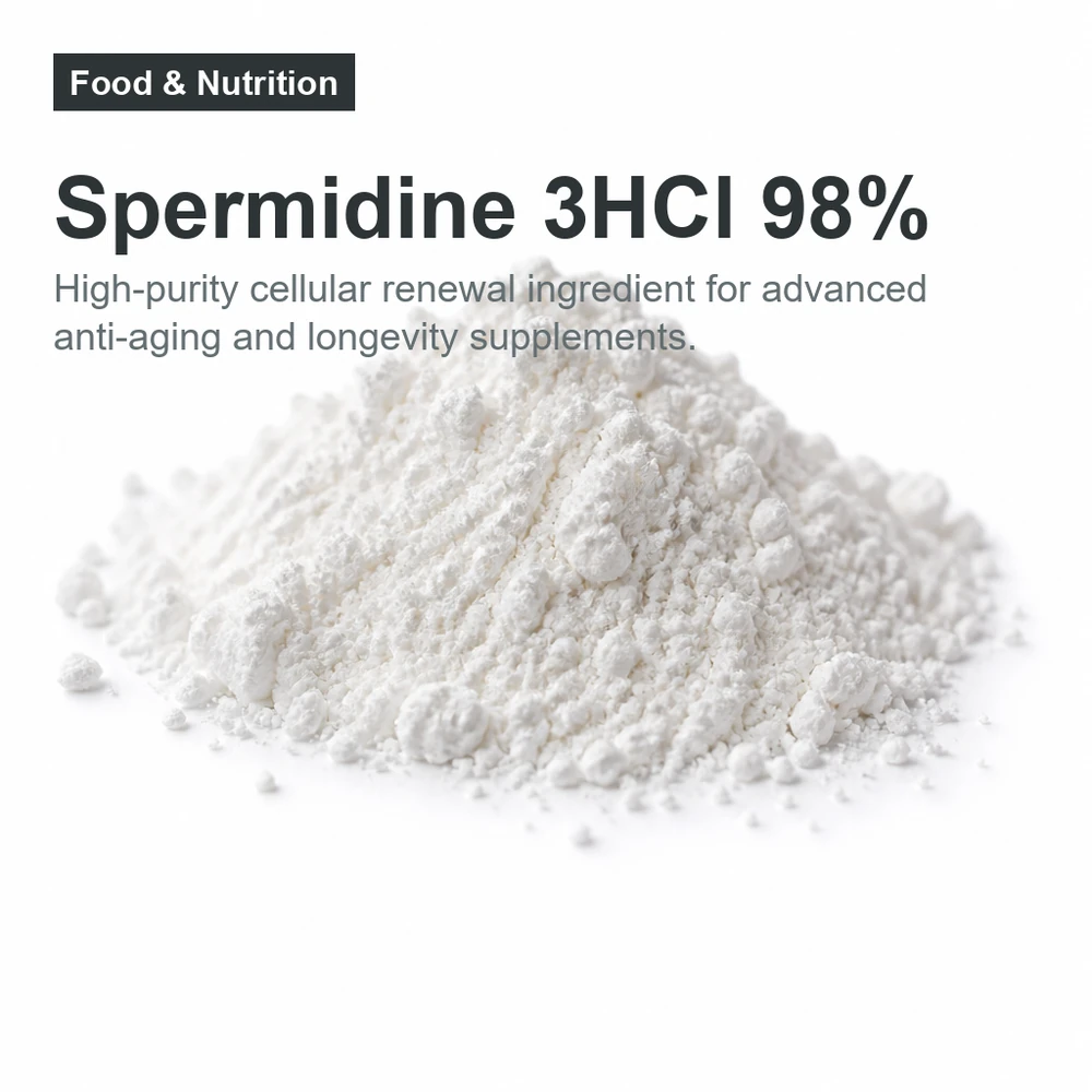 Spermidine Trihydrochloride 98% Fermentation Grade for Nutrition Projects product sourcing presentation