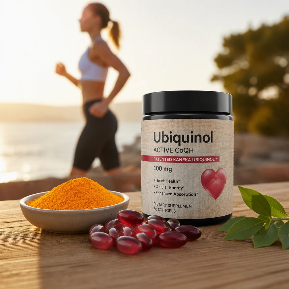 Reduced Coenzyme Q10 Ubiquinol 98% for High-End Nutrition Formulations ingredient and specification presentation