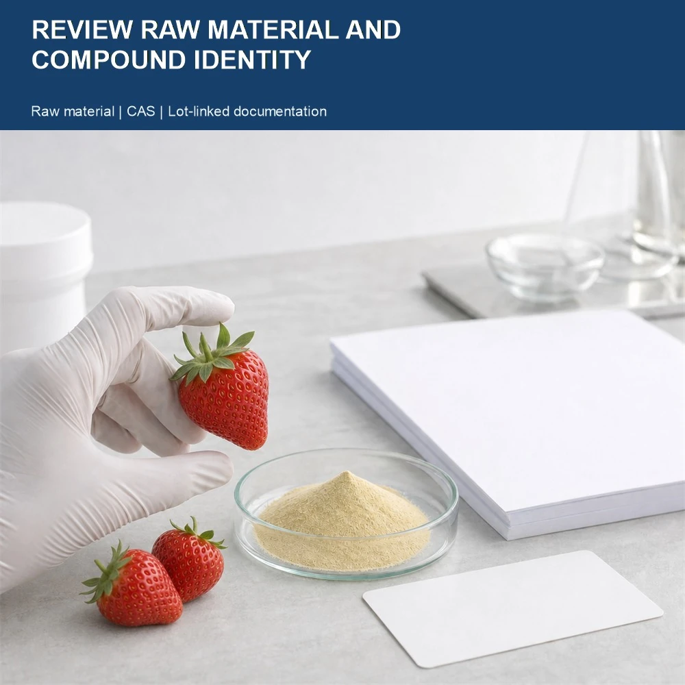 Fisetin 98% High-Purity Powder for Nutrition Ingredient Qualification ingredient and specification presentation